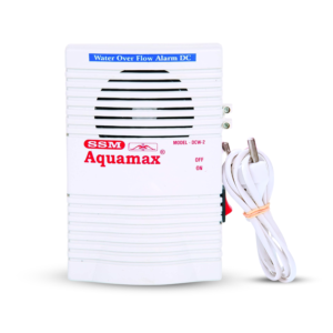 SSM Aquamax ® Water Tank Alarm Bell Overflow Protection - Battery Operated - Sensors Included - Loud Human Voice in Hindi and English - 1 Year Warranty (DCW-2)